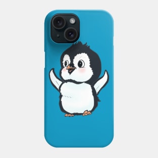 Happy penguin Phone Case