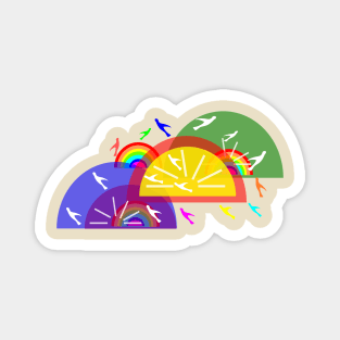 Sunshine & Rainbow Magnet