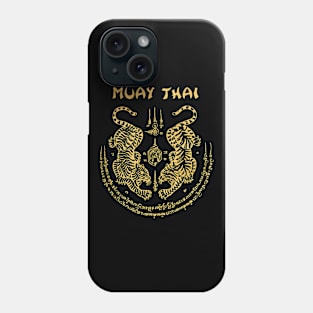 Muay Thai Tiger Sak Yant Tattoo Kickboxing Thailand Phone Case