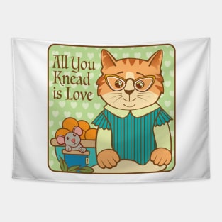 Baking Cat and Mouse Tapestry