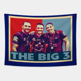 Melbourne Storm - Smith, Cronk & Slater - THE BIG 3 Tapestry