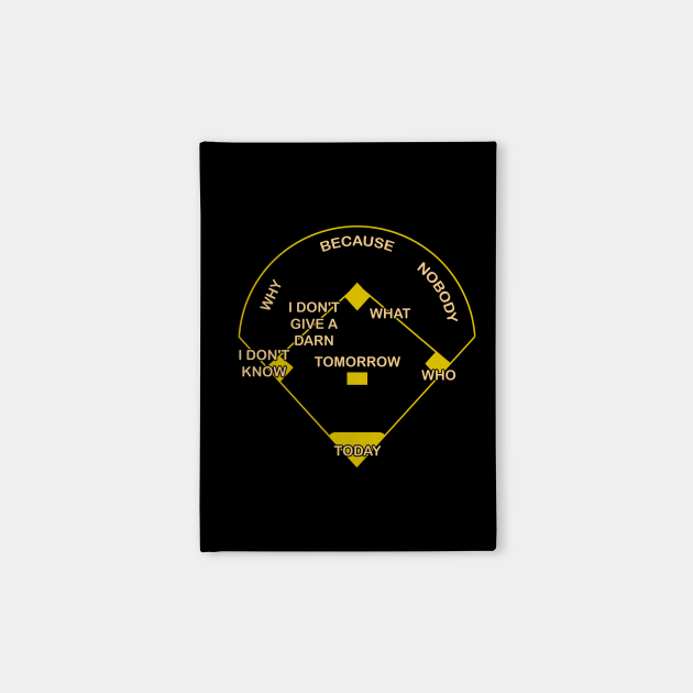 Who's on First diagram ballfield