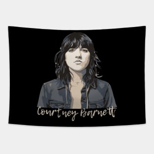 VINTAGE Courtney Barnett // INDIE FANS ART Tapestry