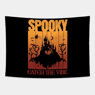 Halloween Graphic Design Tapestry