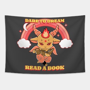 DARE TO DREAM READ A BOOK READING Tapestry