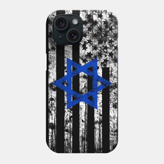 Israel and America Flag Combo Phone Case by Family Heritage Gifts