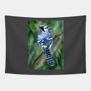 Blue Jay Tapestry