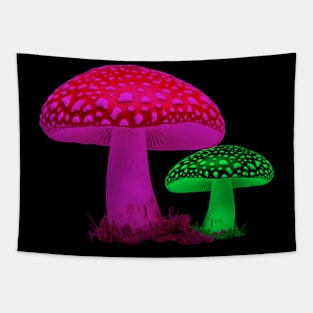 Mushrooms from Afar Tapestry