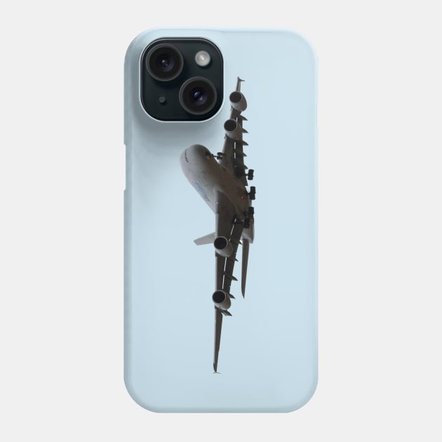 Airbus A380 Phone Case by DrTigrou