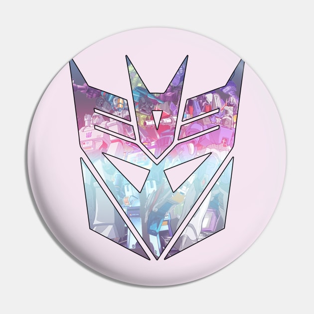 Decepticon Logo Pin by ramonavirus