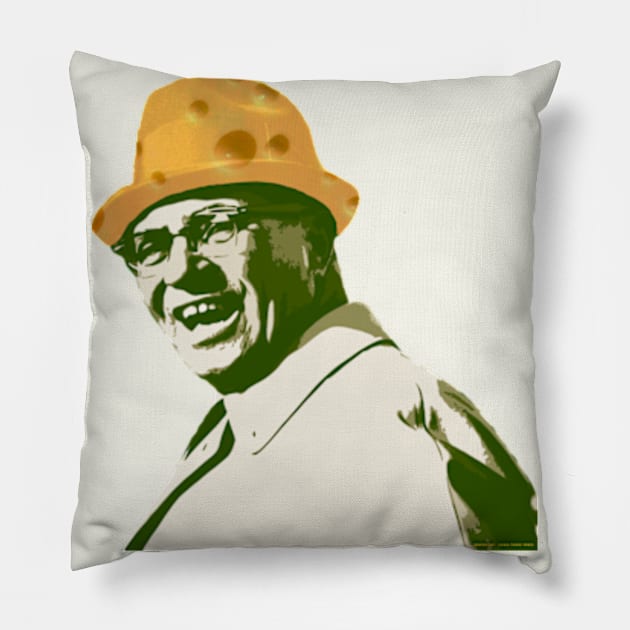 Vince Cheese Hat Pillow by wifecta