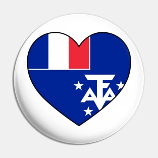 Heart - French Southern Territories _110 Pin