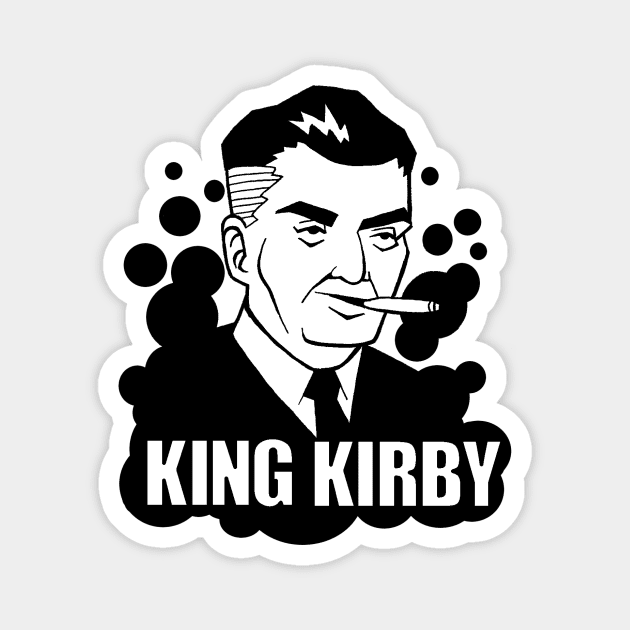 King Kirby Magnet by JoelCarroll