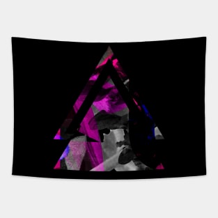 Triangle flower pattern Tapestry