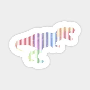 hypercolor T-Rex Magnet