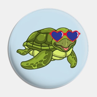 Cool Turtle Pin