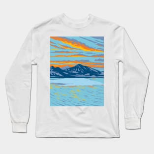Salt Flats Long Sleeve T-Shirts for Sale