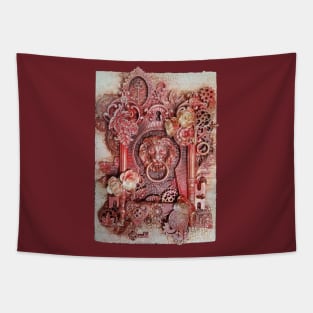 Of Keyholes and Lions Tapestry