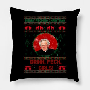 Father Jack, Merry Fecking Christmas -Father Ted Pillow