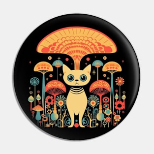 Trippy Cat Pin