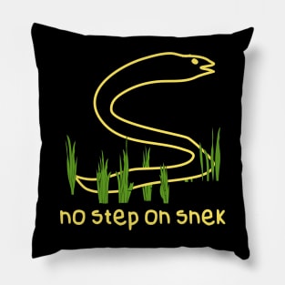 No step on snek. Pillow