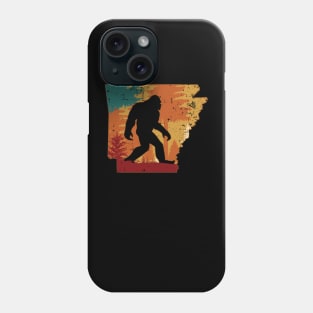 Bigfoot Retro Vintage Sasquatch Arkansas Phone Case