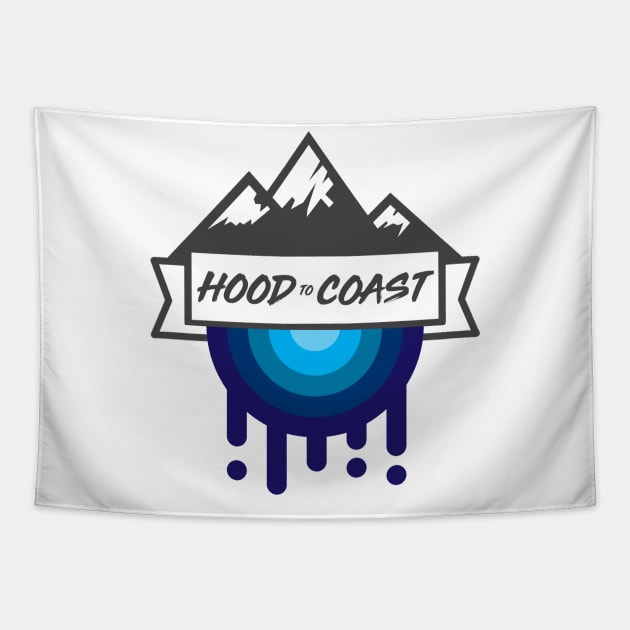 Hood To Coast Gray Tapestry by felixbunny