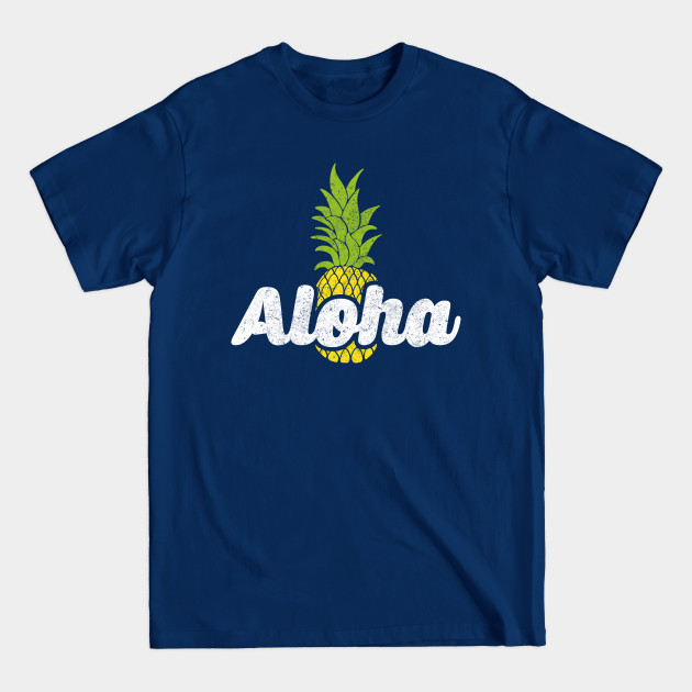 Disover Cute Aloha Pineapple Hawaiian Fruit Theme - Aloha Pineapple - T-Shirt