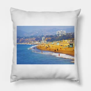 Santa Monica Beach Pillow