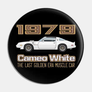 Factory Colors-Cameo White w. Gold Graphics Pin