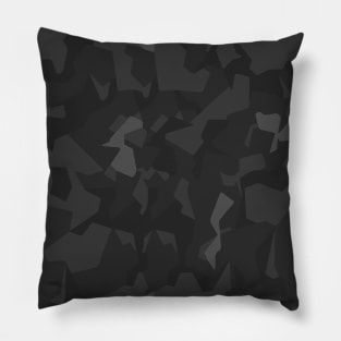 Dark grey Camo pattern Pillow