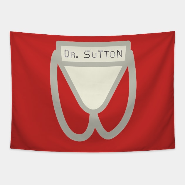 Paging Dr. Sutton Tapestry by Kyle O'Briant