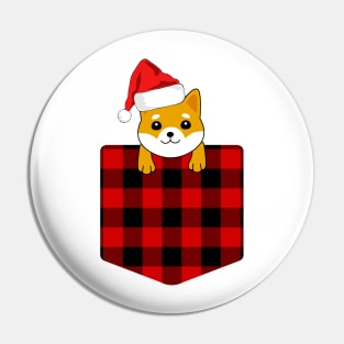 Christmas Dog Pin