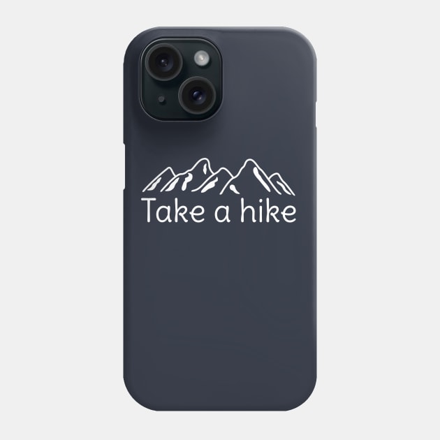 Cool Camping Hiking Outdoors T-Shirt Phone Case by happinessinatee