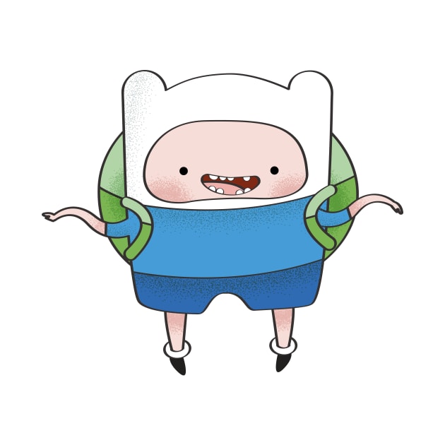 Adventure Time Finn Dancing by shopfindingbeni