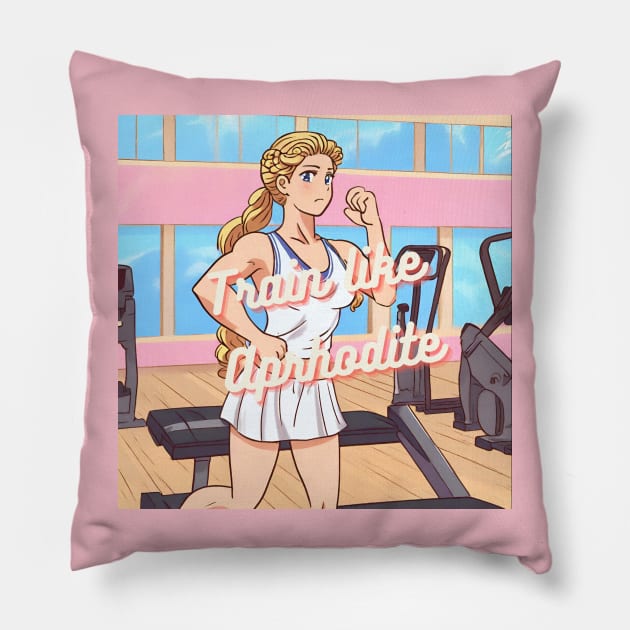 Train like Aphrodite Pillow by Poseidon´s Provisions