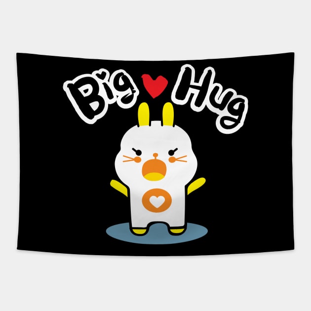 A big hug from shushu Tapestry by CindyS