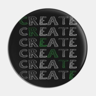 Create Artist & Crafting Design Pin