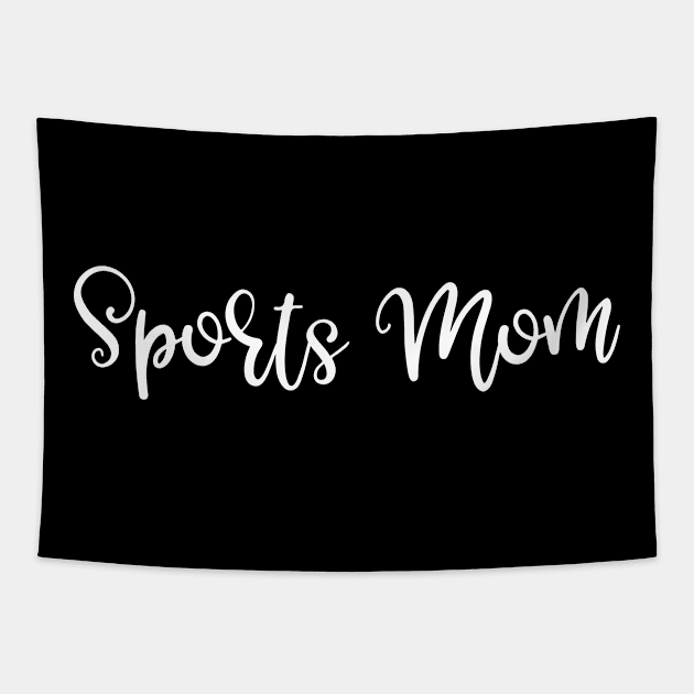 Sports Mom Kids Who Play Sports Tapestry by StacysCellar