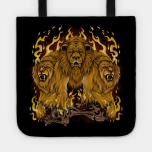 Fire Lion Tote