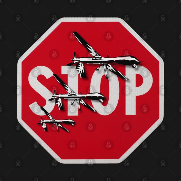 Stop War Stop sign, Banksy Grafitti by Teessential