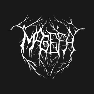 MAGEFA - 'Death' white logo T-Shirt