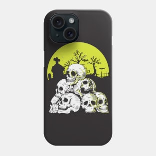 Skull Moon Smile Phone Case