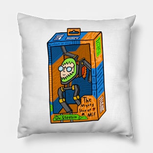 Dr. Steelbin figure toy in box collectible Pillow