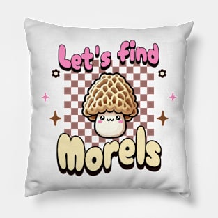 morel hunter Pillow