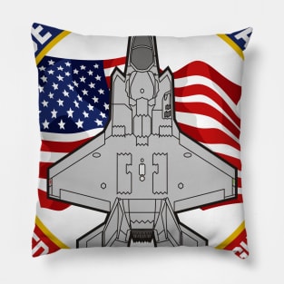 F-35B Lightning II - Made in... Pillow