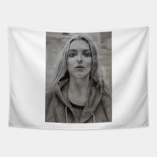 Jodie Comer portrait Tapestry