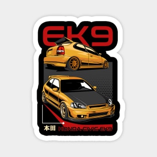 Honda EK9 Classic Magnet