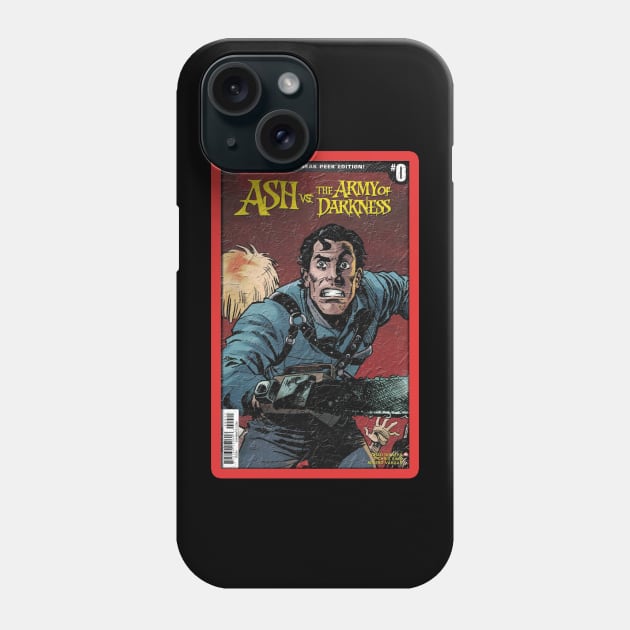 Army of Darkness - Bruce Campbell Comic Cover Graphic Phone Case by Mr.TrendSetter