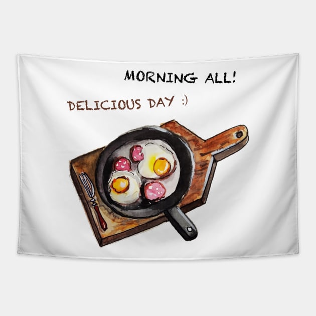 Morning ALL! Tapestry by Nasti V